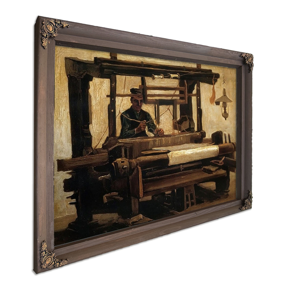 Loom With Weaver By Vincent Van Gogh