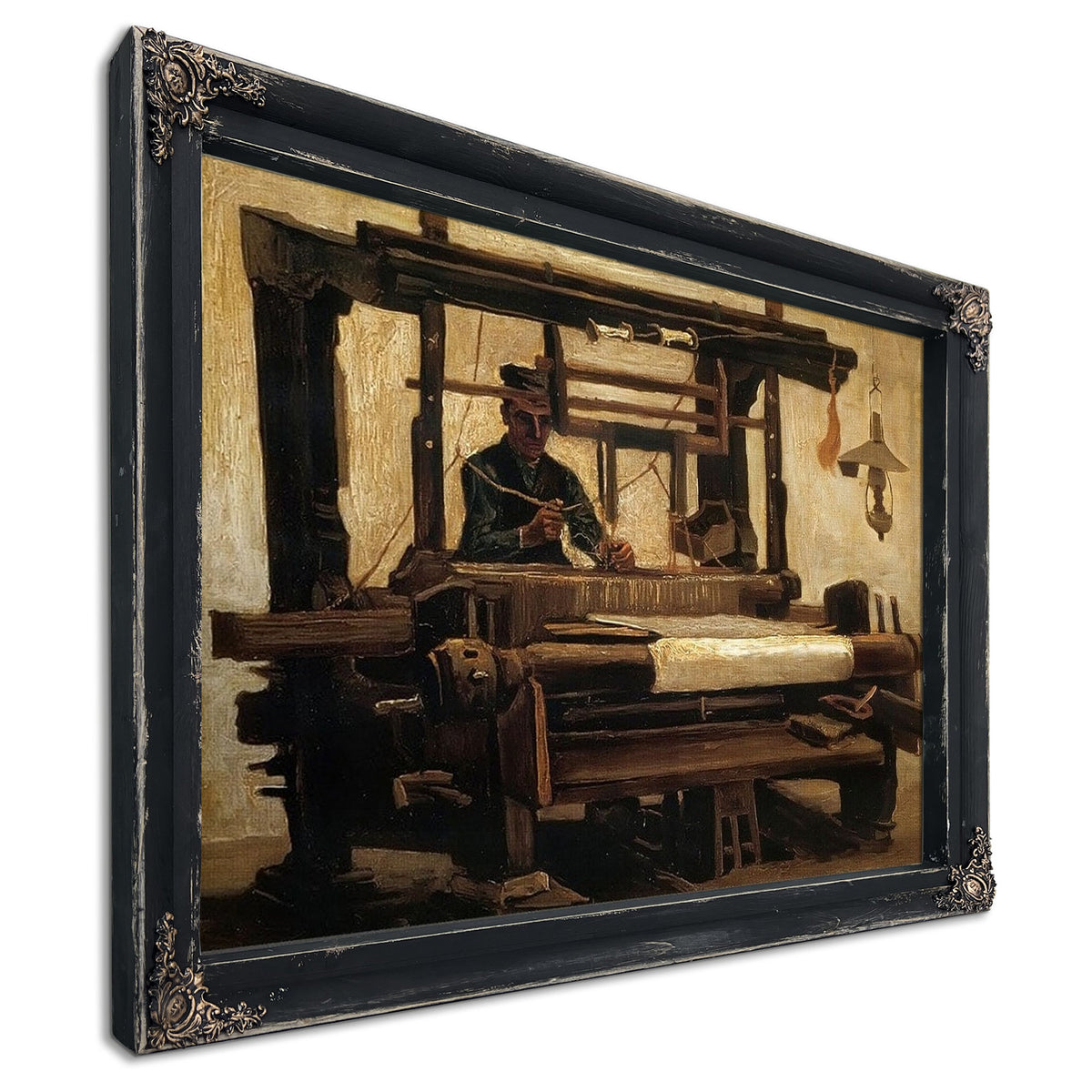 Loom With Weaver By Vincent Van Gogh