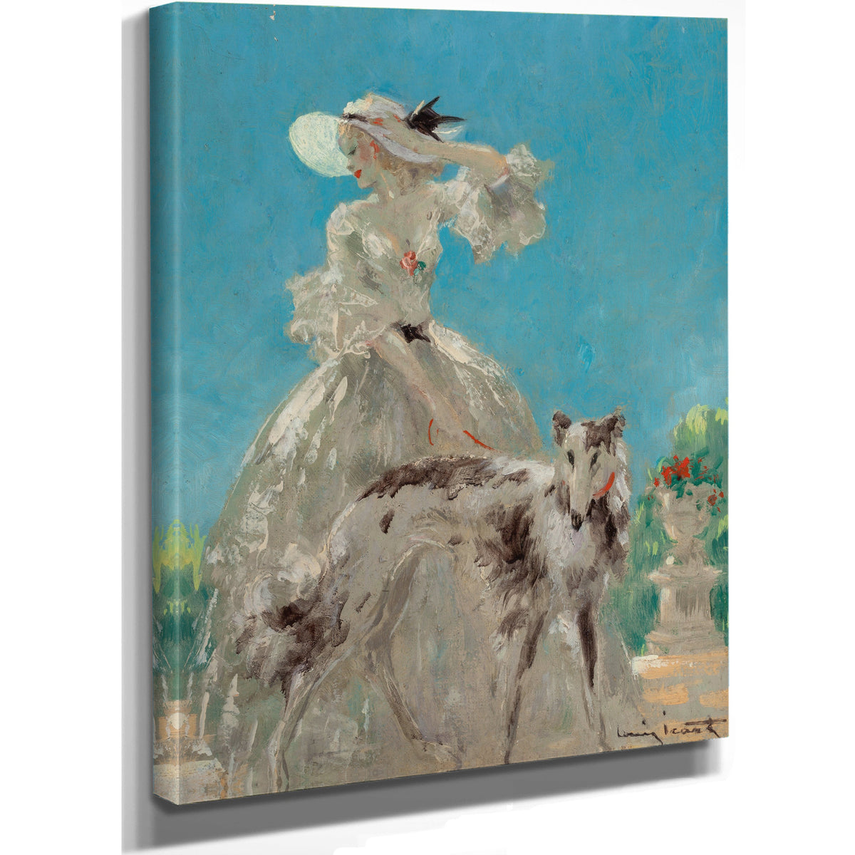 A Versailles By Louis Icart