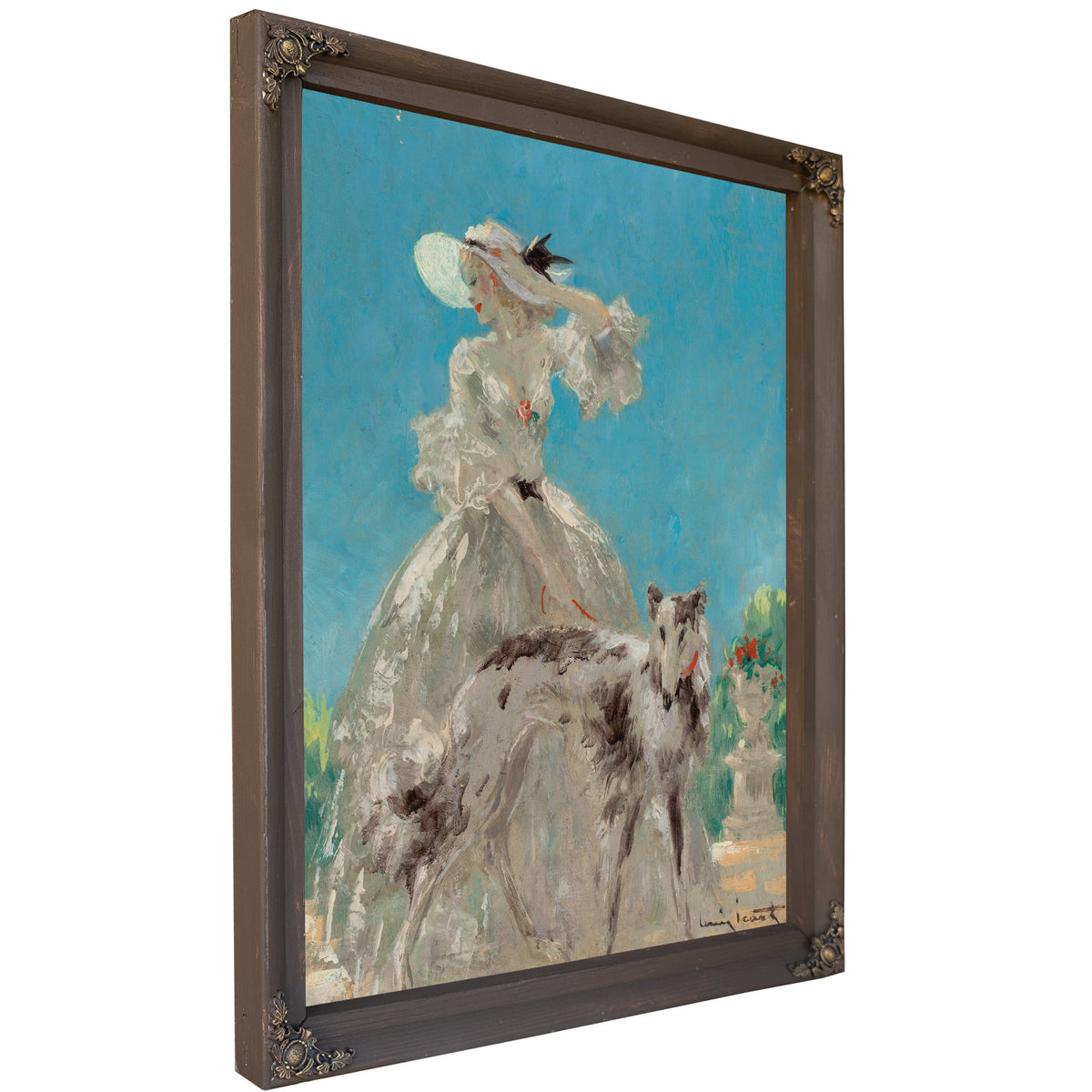 A Versailles By Louis Icart