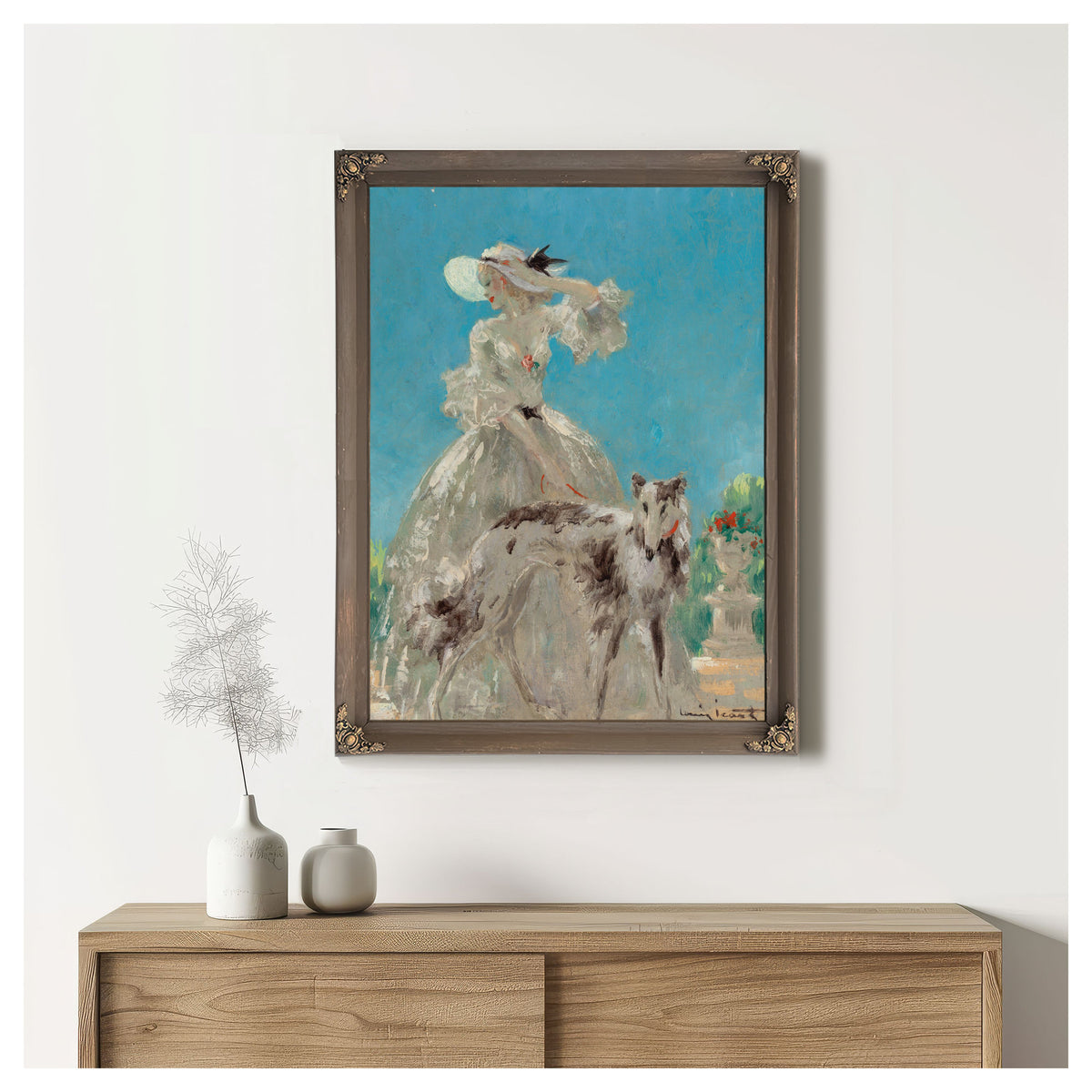 A Versailles By Louis Icart