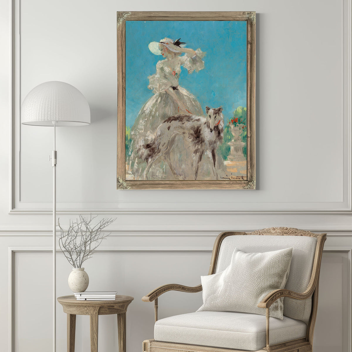A Versailles By Louis Icart