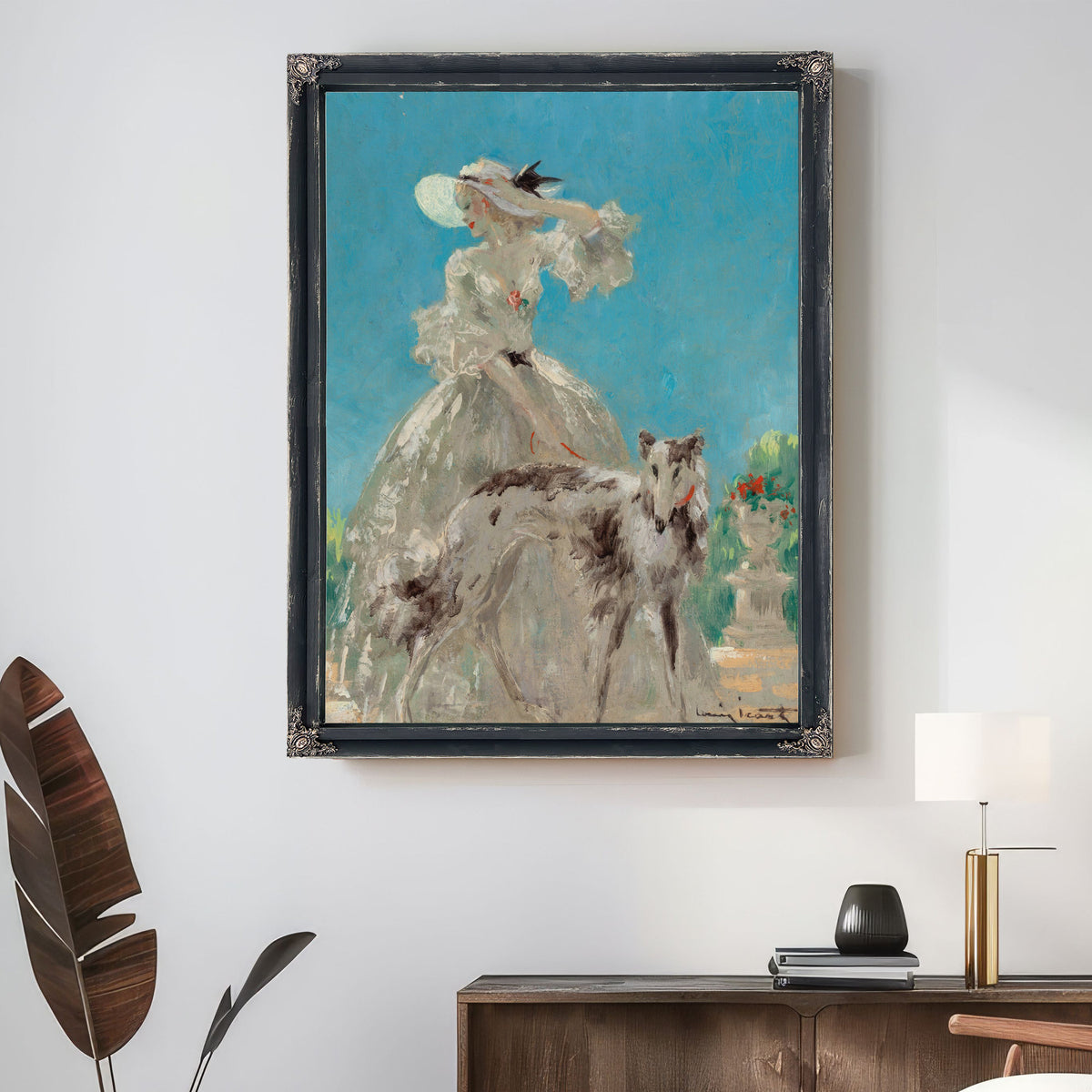 A Versailles By Louis Icart
