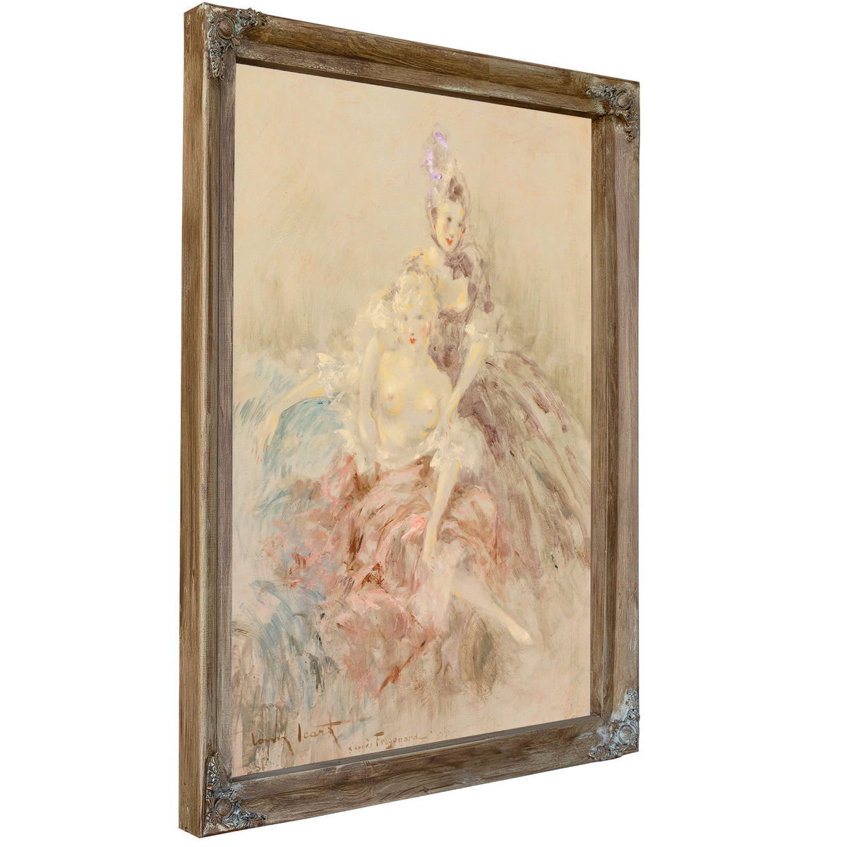 Dapres Fragonard By Louis Icart