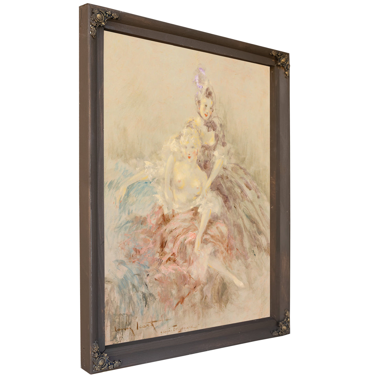 Dapres Fragonard By Louis Icart