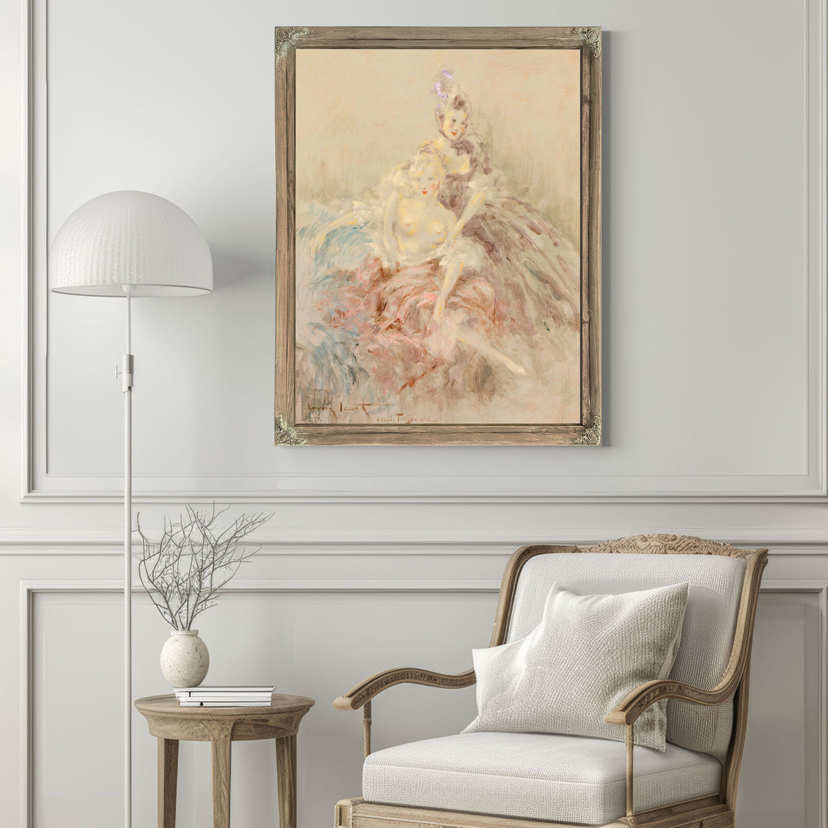 Dapres Fragonard By Louis Icart