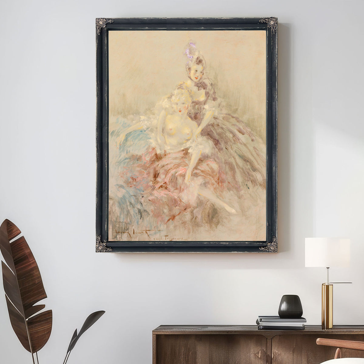 Dapres Fragonard By Louis Icart