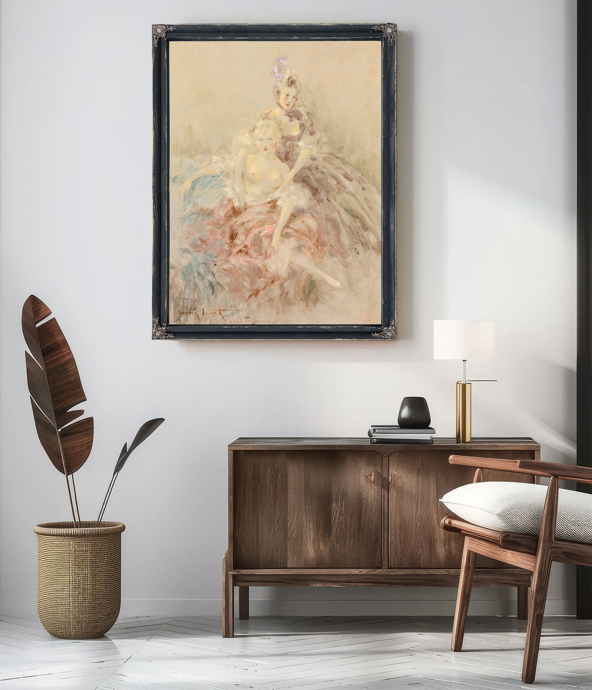 Dapres Fragonard By Louis Icart