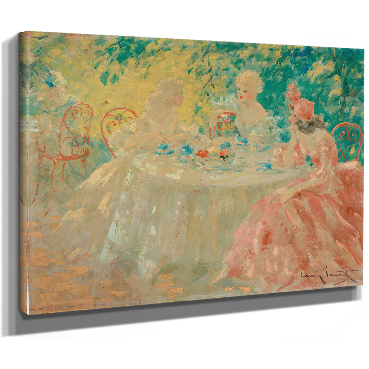 Fin de Dejeuner By Louis Icart