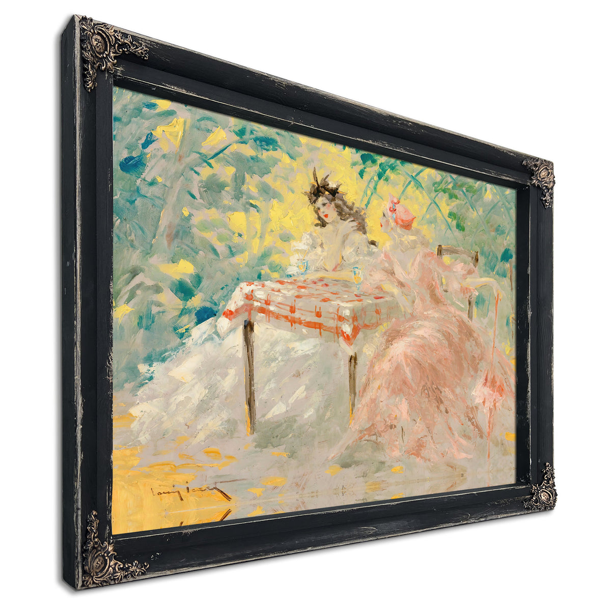 Sous Les Tonnelles By Louis Icart