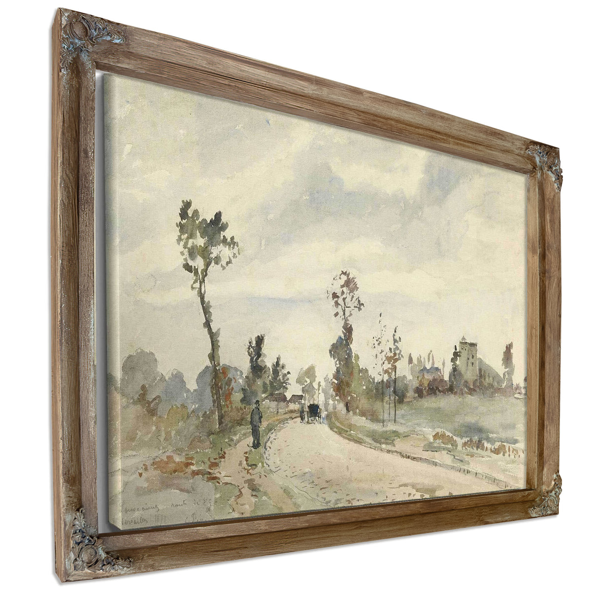 Louveciennes Route De Saint Germain by Camille Pissarro