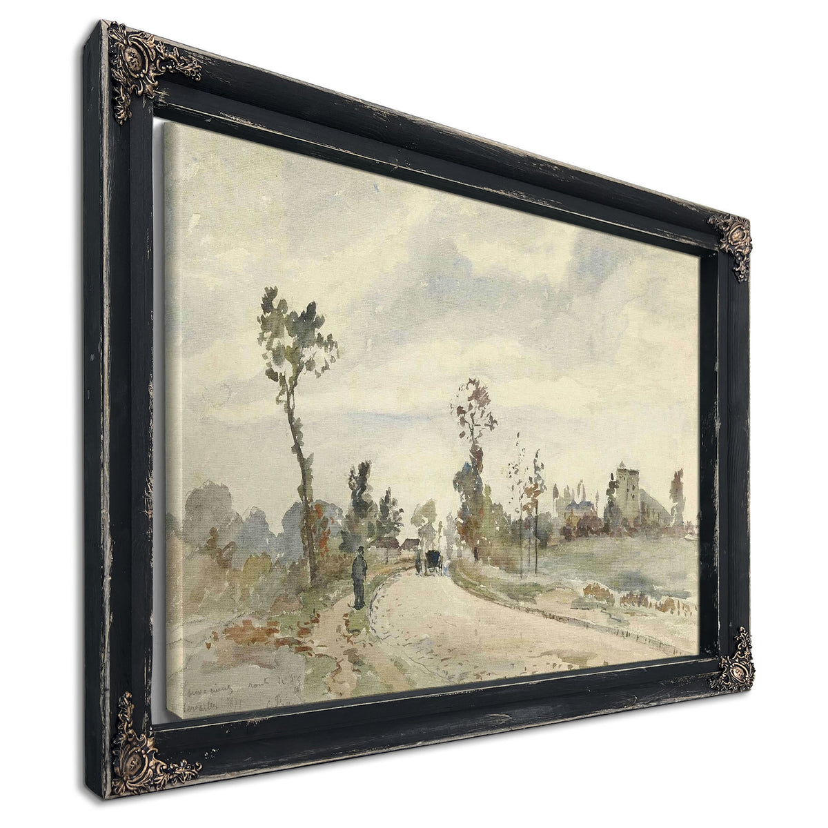 Louveciennes Route De Saint Germain by Camille Pissarro