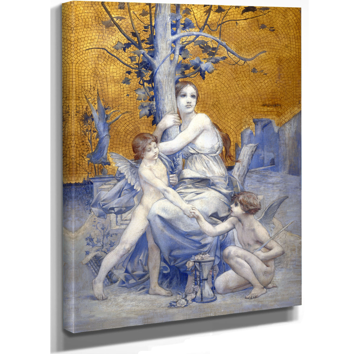 Allegorie du Temps 1896 By Luc Olivier Merson