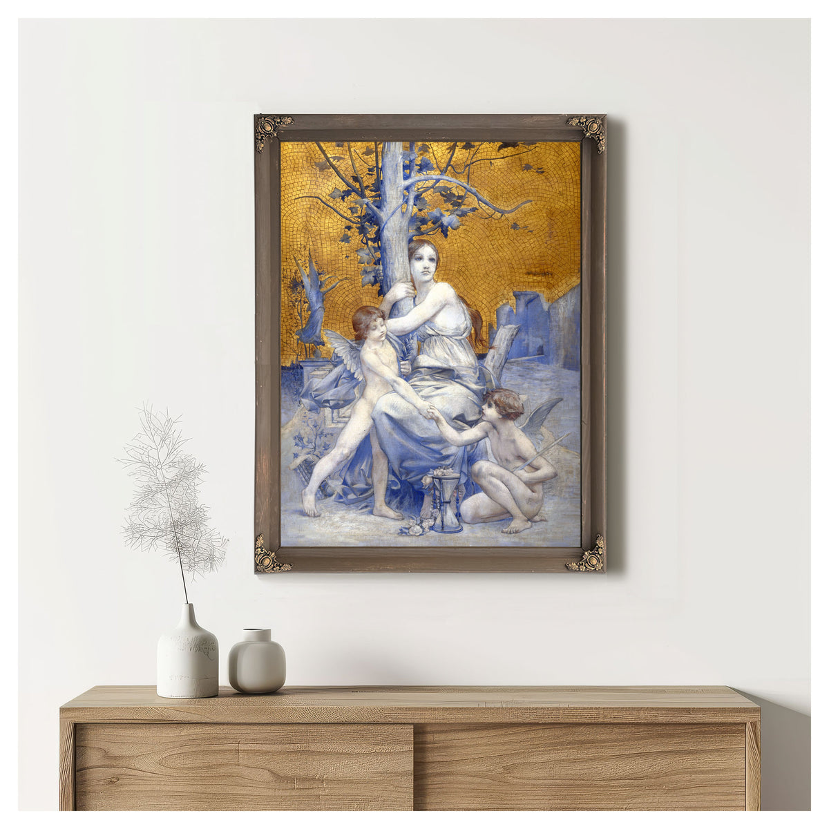 Allegorie du Temps 1896 By Luc Olivier Merson