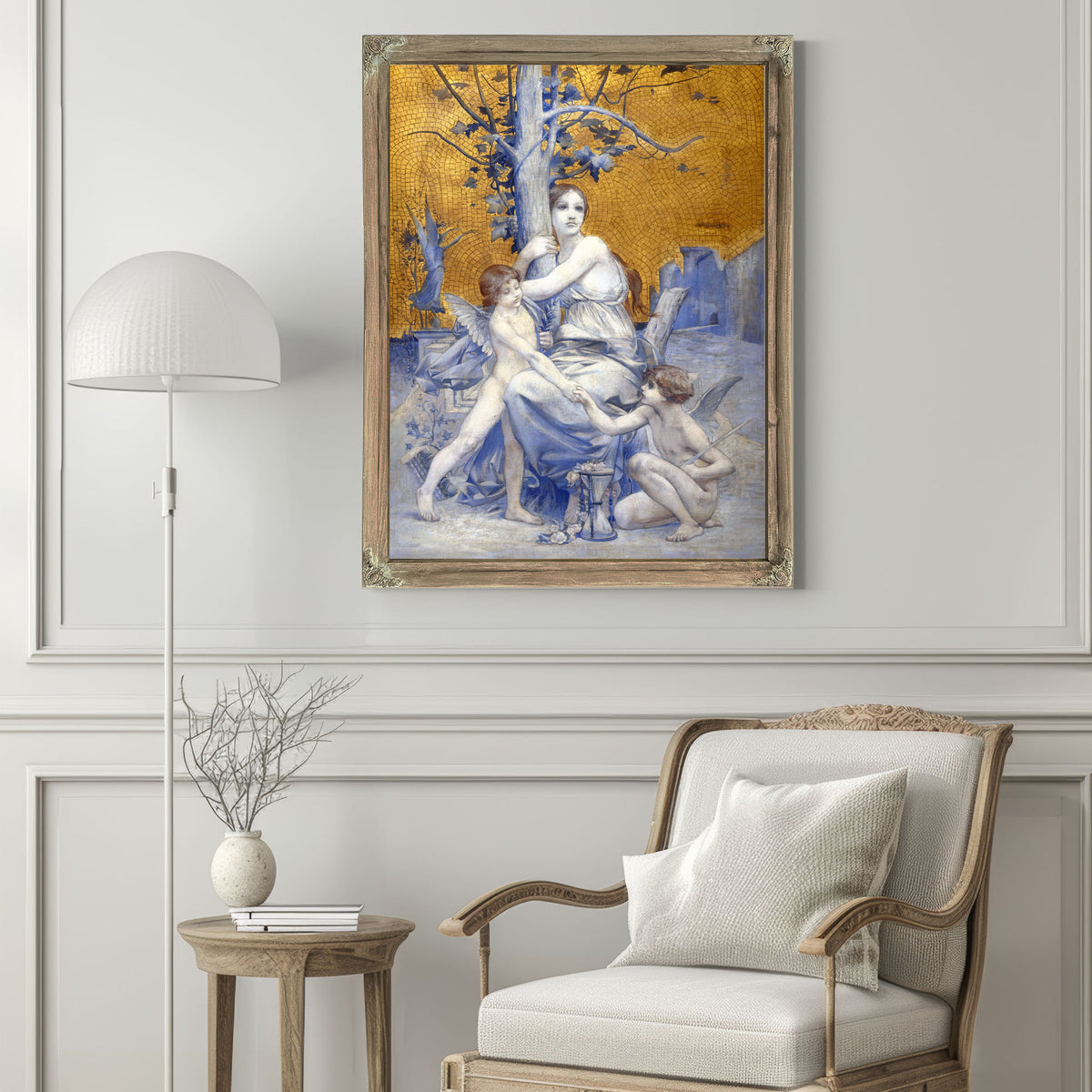 Allegorie du Temps 1896 By Luc Olivier Merson