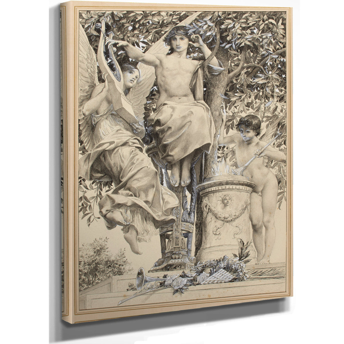 Etude de Figures 02 By Luc Olivier Merson