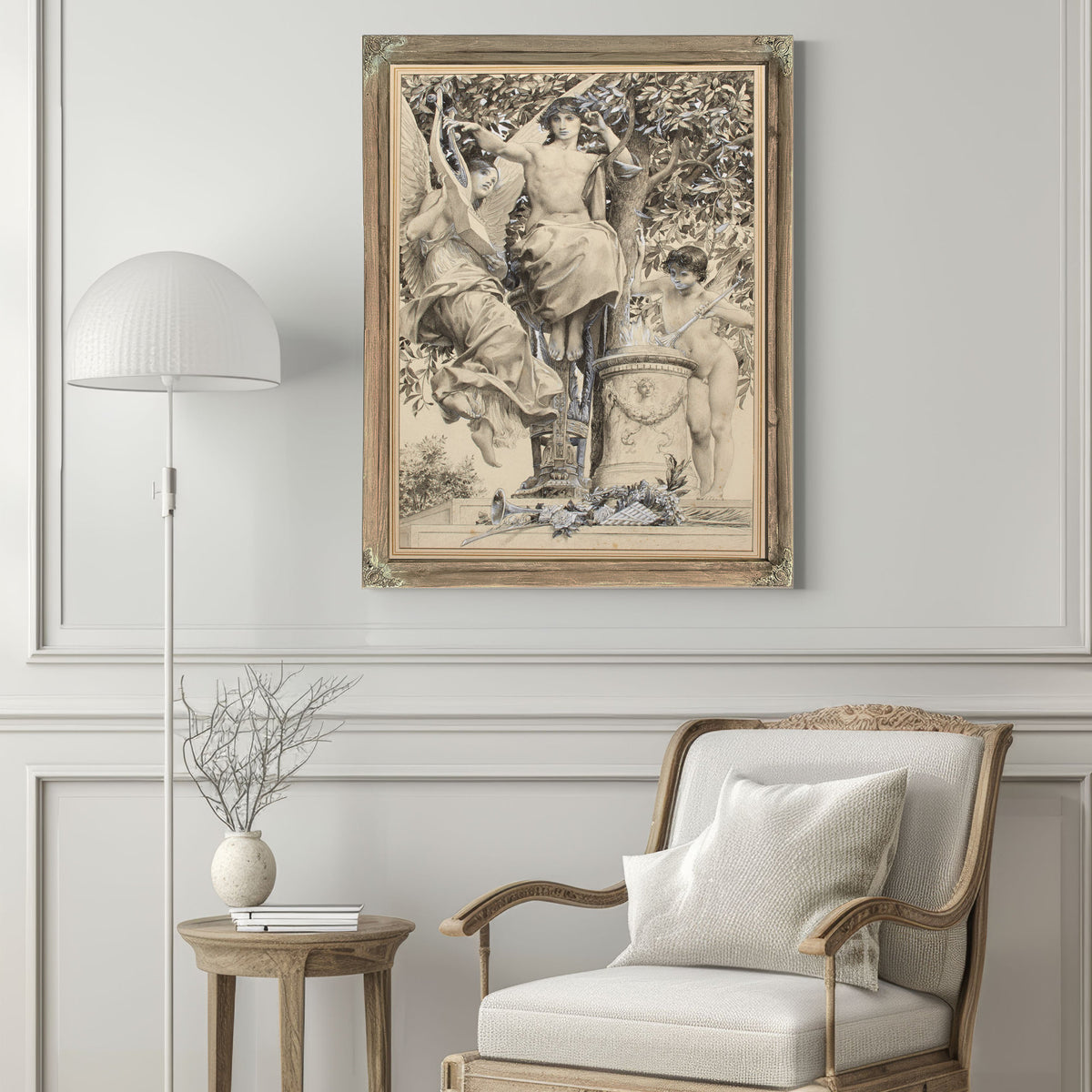 Etude de Figures 02 By Luc Olivier Merson