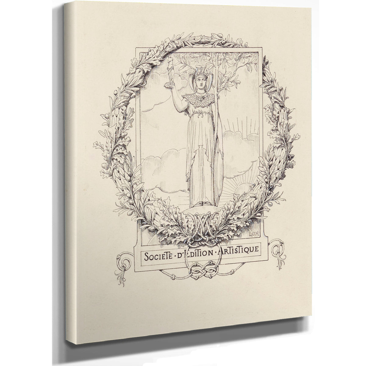 Figure Allegorique 02 By Luc Olivier Merson