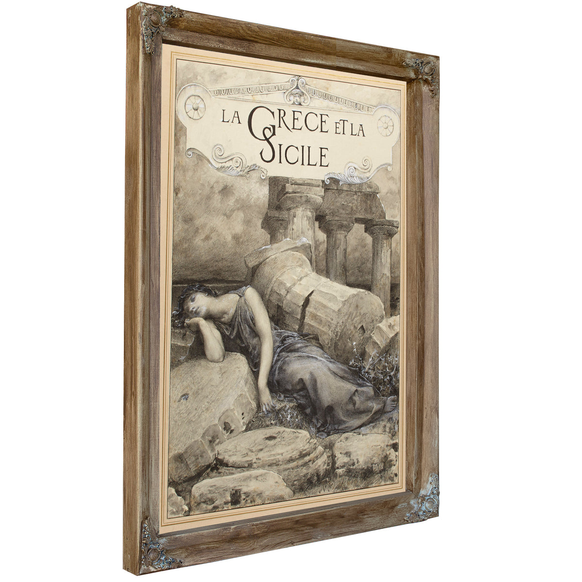 La Crece et la Sicile 1 By Luc Olivier Merson