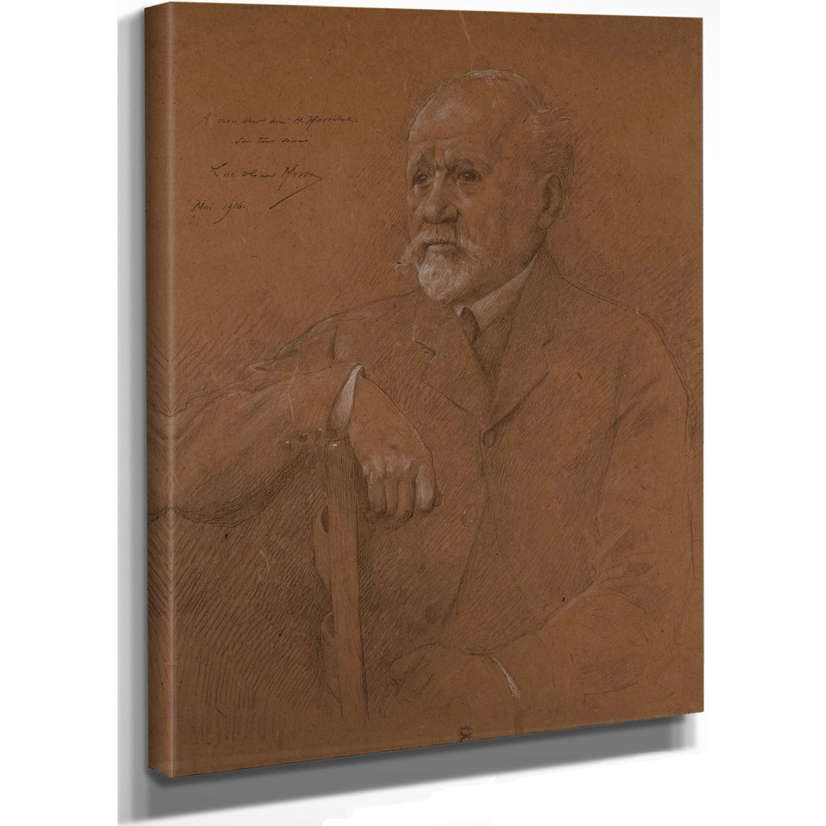 Portrait de Henri Marechal 1916 By Luc Olivier Merson