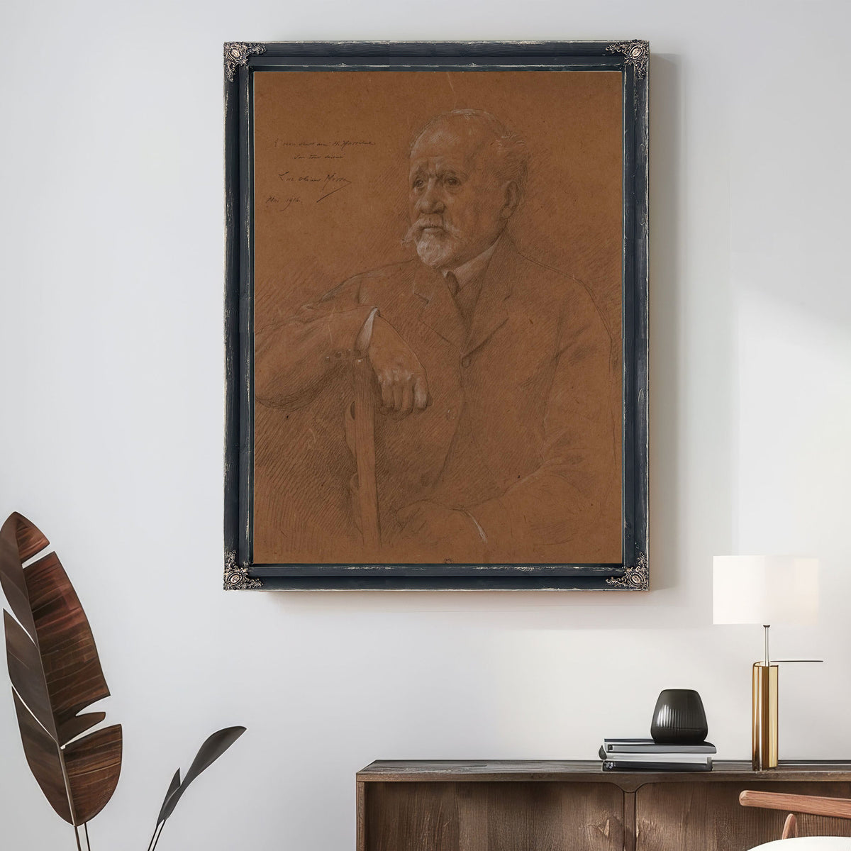 Portrait de Henri Marechal 1916 By Luc Olivier Merson