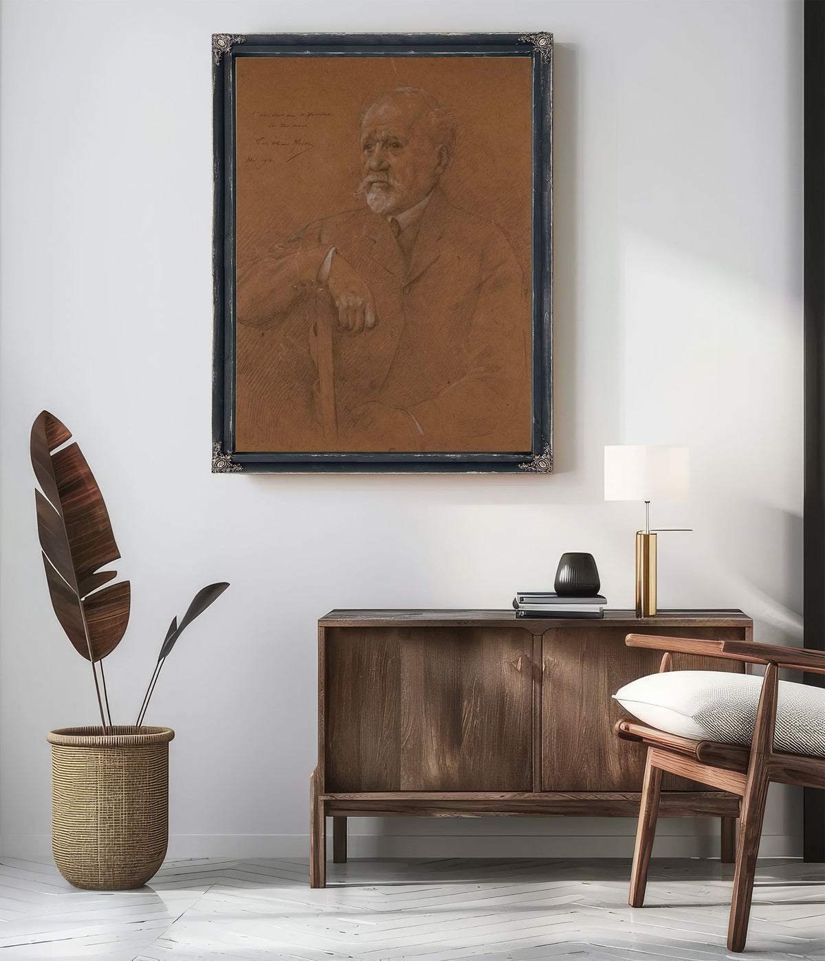 Portrait de Henri Marechal 1916 By Luc Olivier Merson