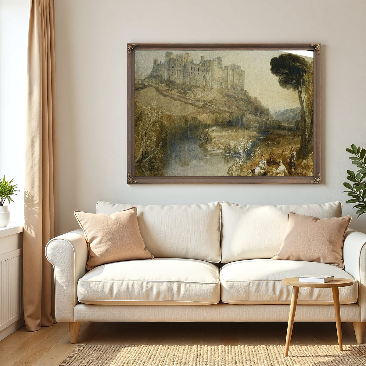 Ludlow Castle By Joseph Mallord William Turner