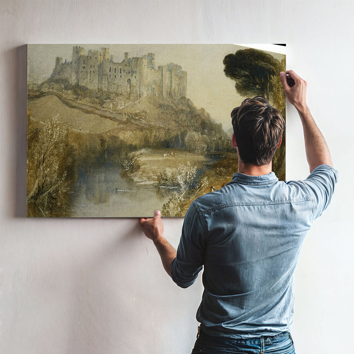Ludlow Castle By Joseph Mallord William Turner