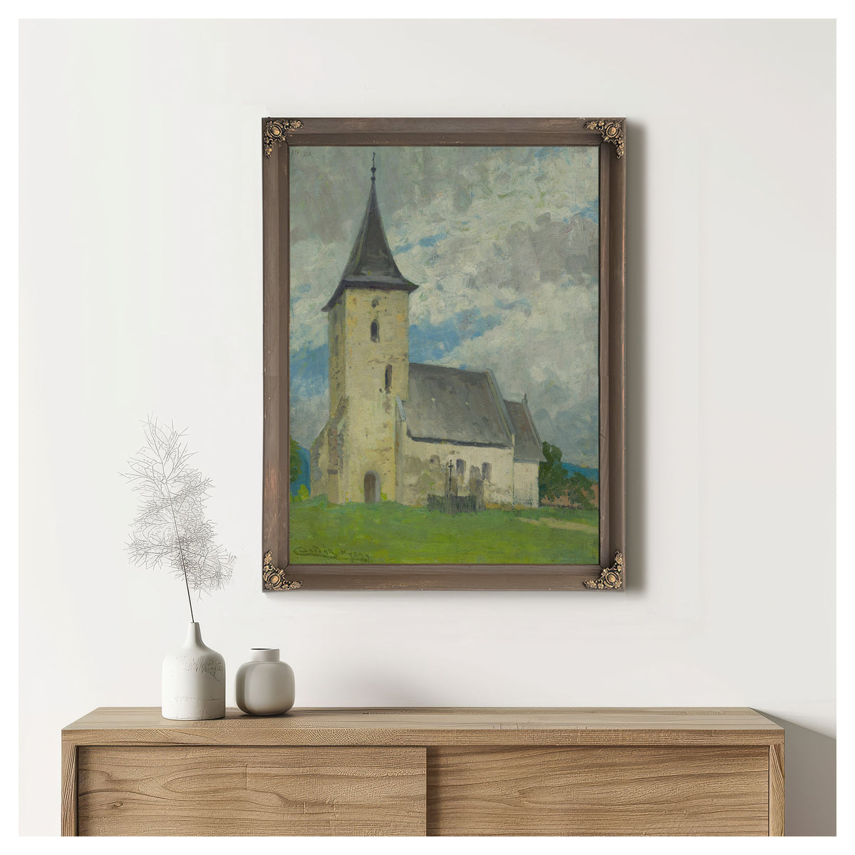 Church Kysak By Ludovit Cordak