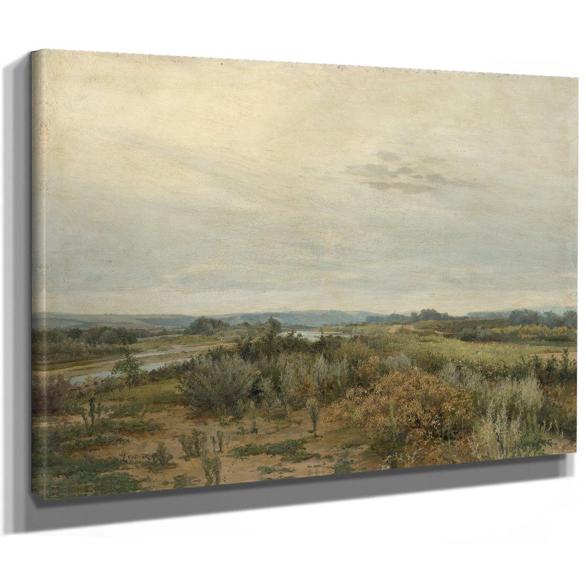 East Slovak Landscape By Ludovit Cordak