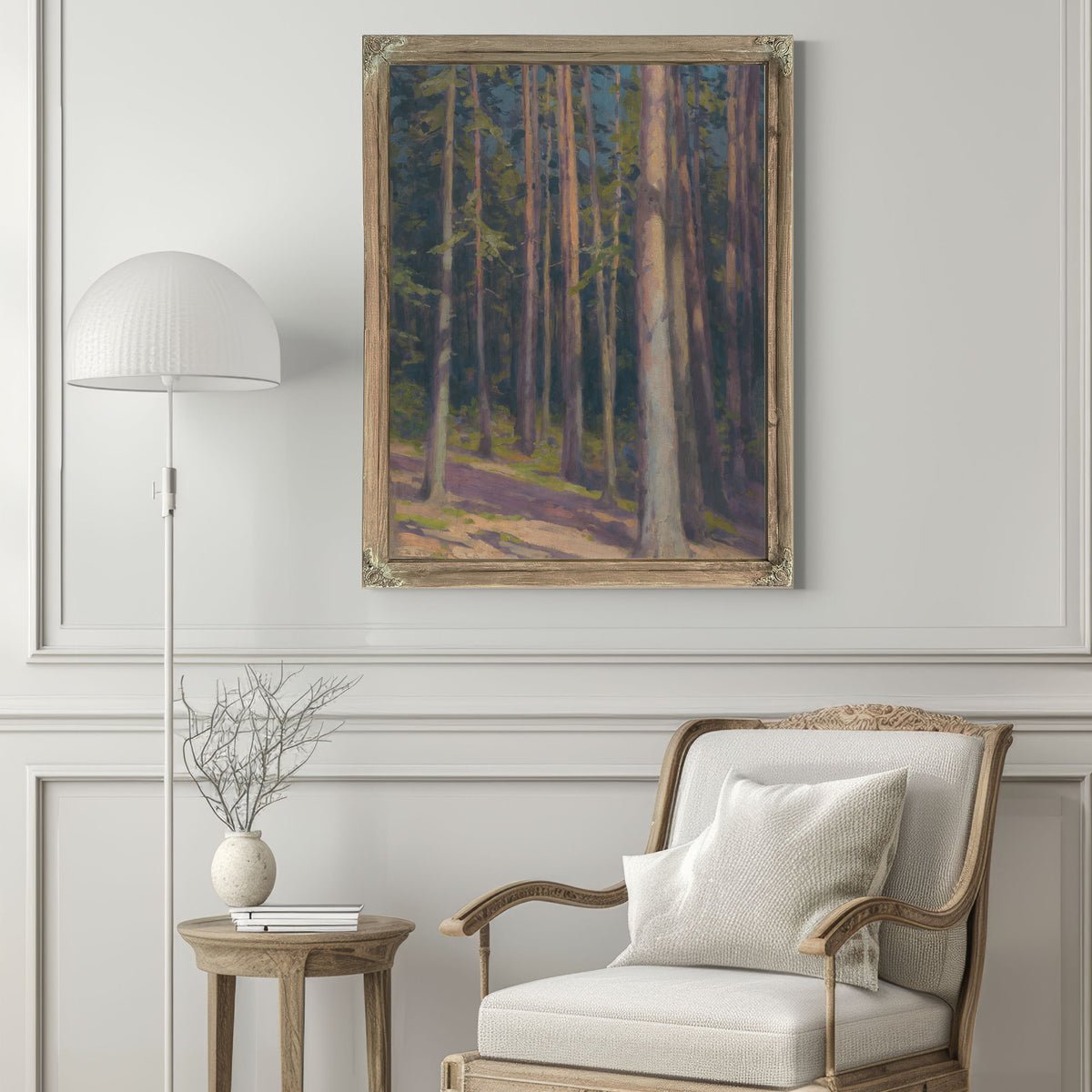 Fir Forest By Ludovit Cordak