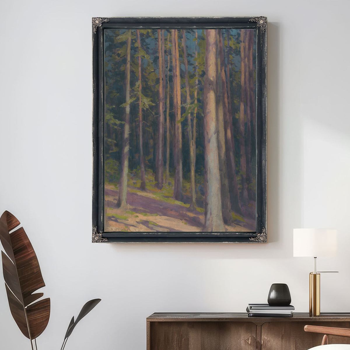 Fir Forest By Ludovit Cordak