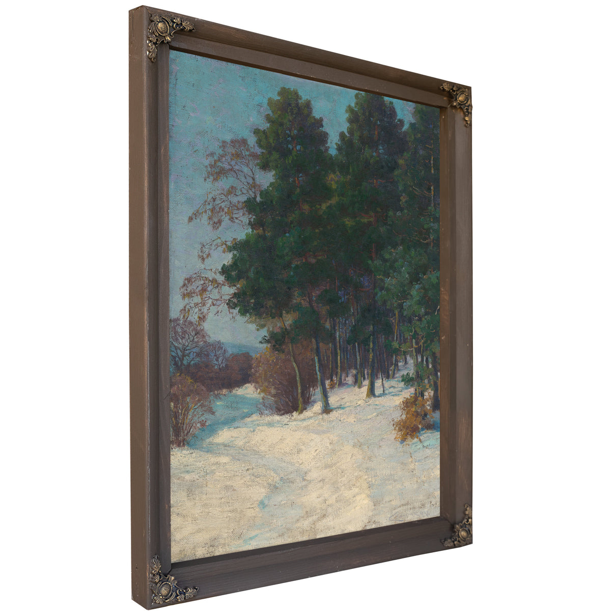 Forest Winter By Ludovit Cordak