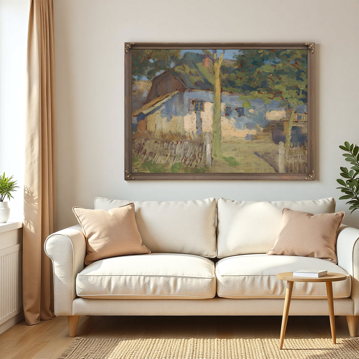 In Front the House By Ludovit Cordak