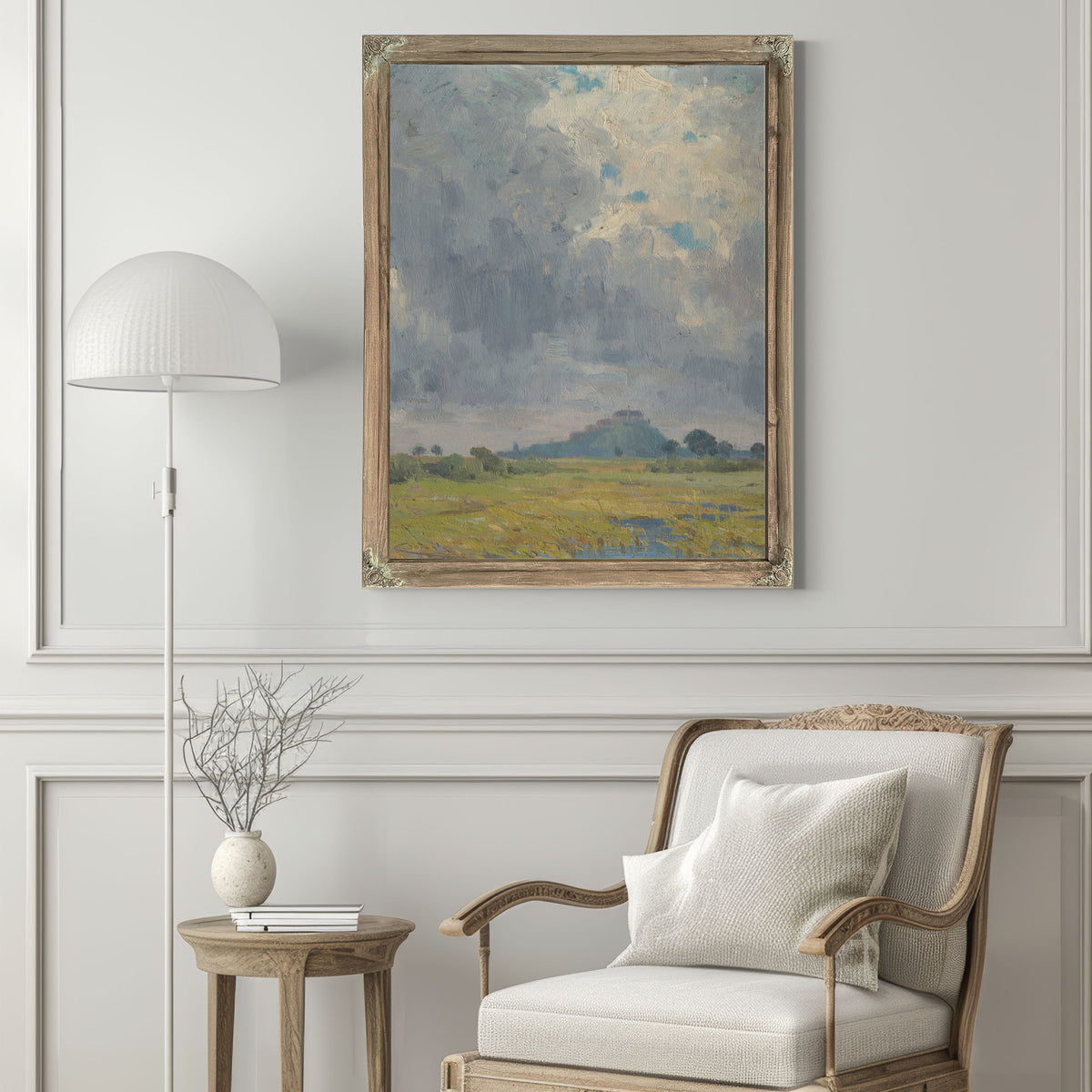Landscape a Castle By Ludovit Cordak