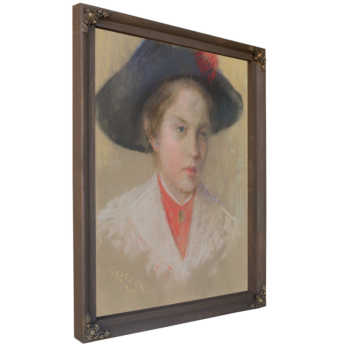 Portrait Artists Daughter Palma By Ludovit Cordak