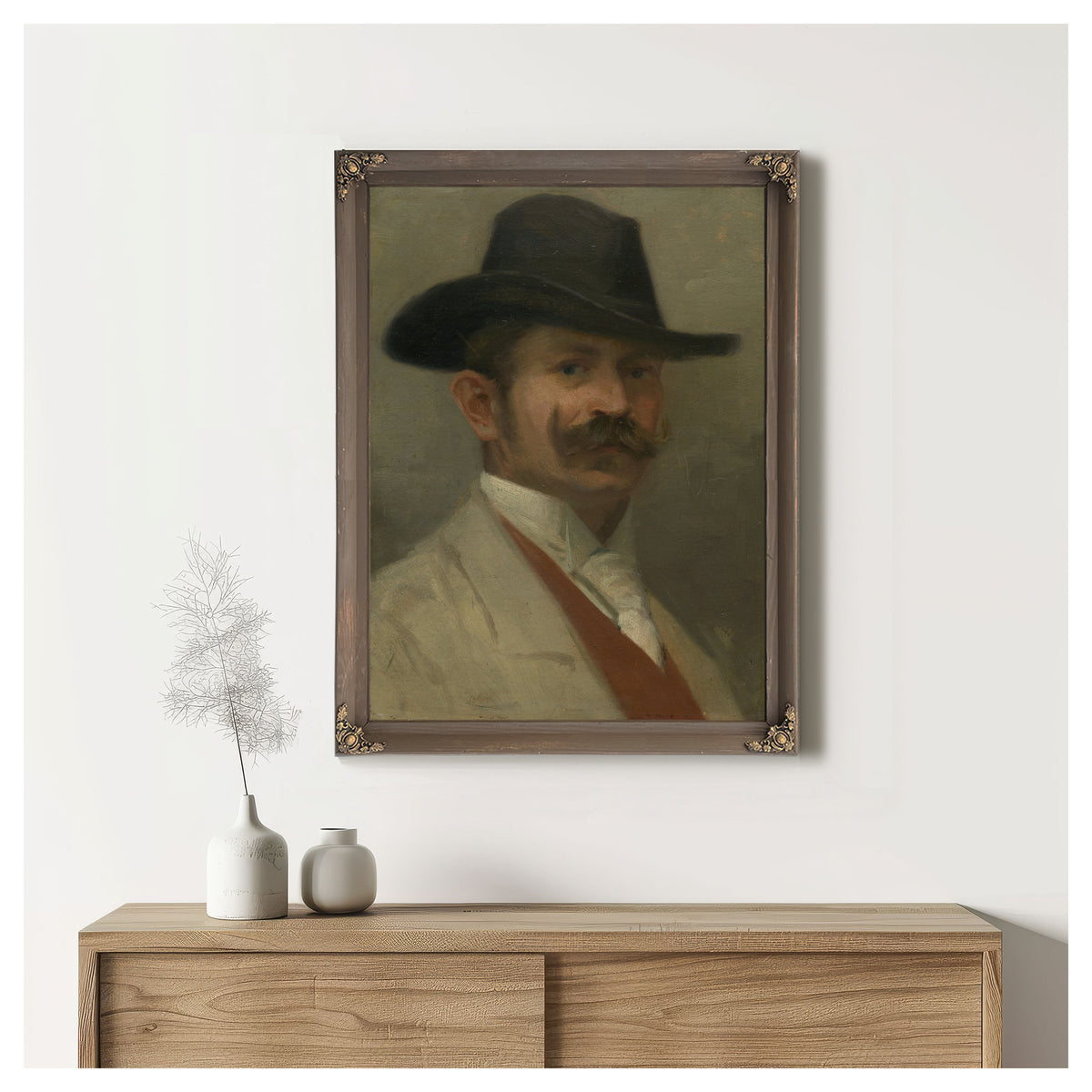 Self Portrait By Ludovit Cordak