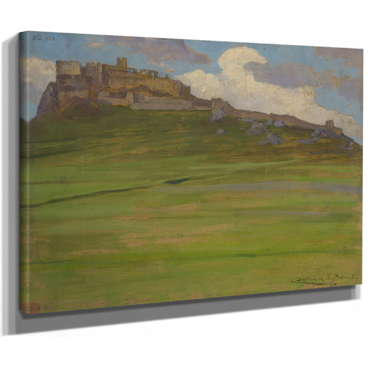 Spissky Hrad By Ludovit Cordak