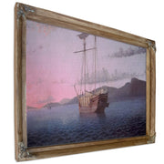 Lumber Schooners At Evening On Penobscot Bay (1863) By Fitz Henry Lane