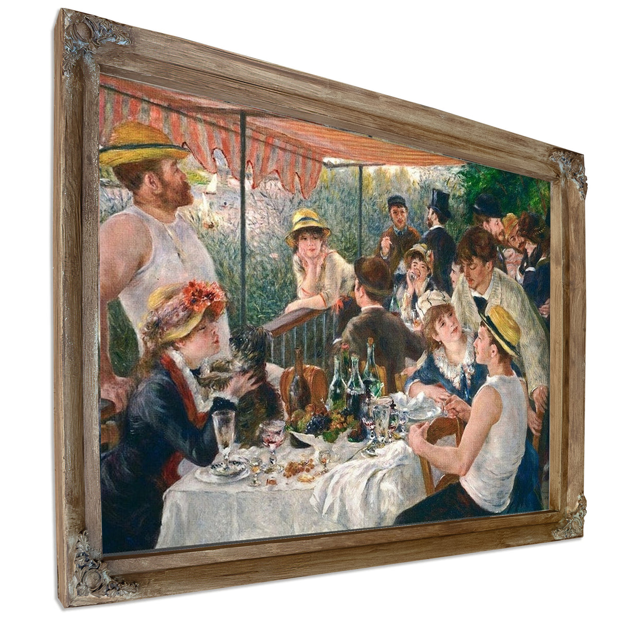 Luncheon Of The Boating Party By Pierre Auguste Renoir