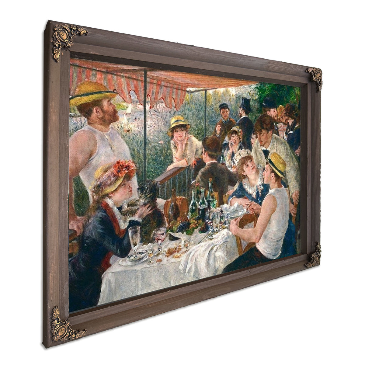 Luncheon Of The Boating Party By Pierre Auguste Renoir