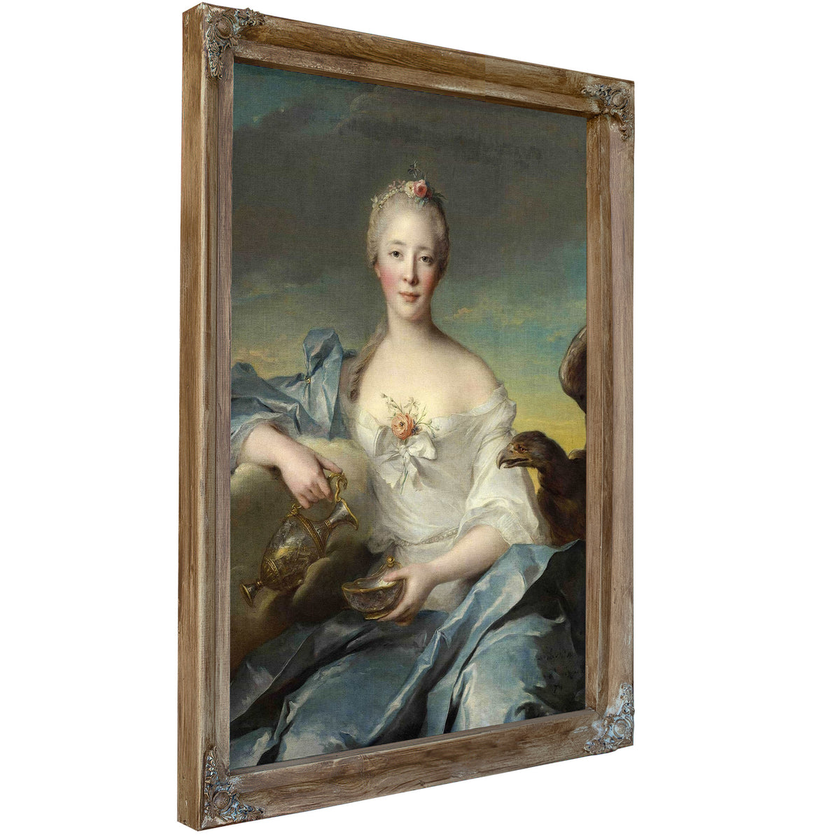 Madame Le Fevre De Caumartin As Hebe by Jean Marc Nattier