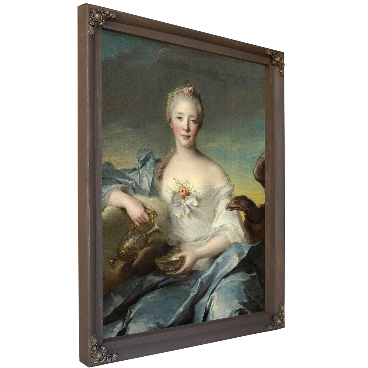 Madame Le Fevre De Caumartin As Hebe by Jean Marc Nattier