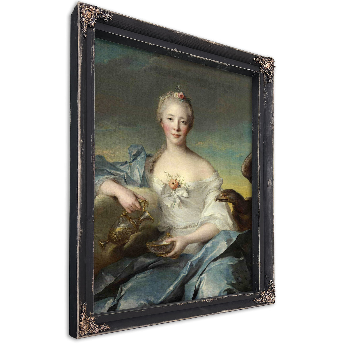Madame Le Fevre De Caumartin As Hebe by Jean Marc Nattier