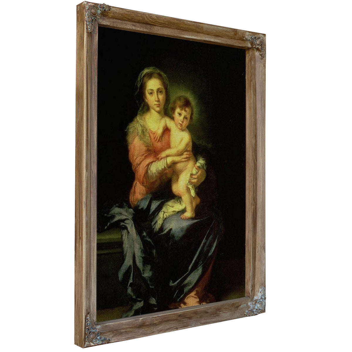 Madonna And Child By Bartolome Esteban Murillo