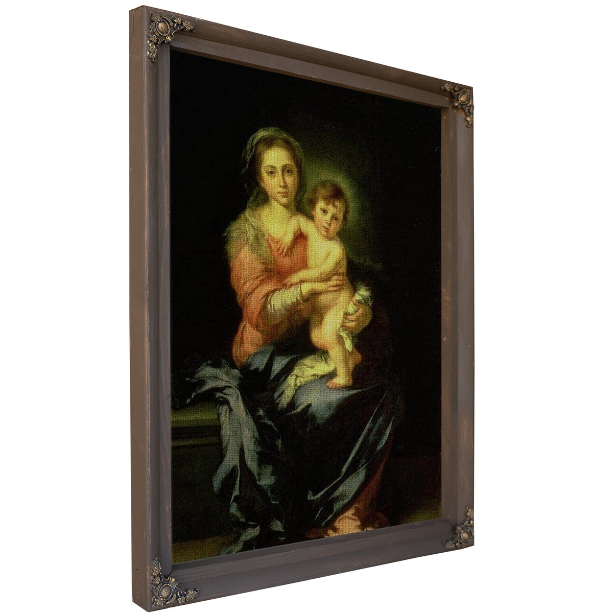 Madonna And Child By Bartolome Esteban Murillo