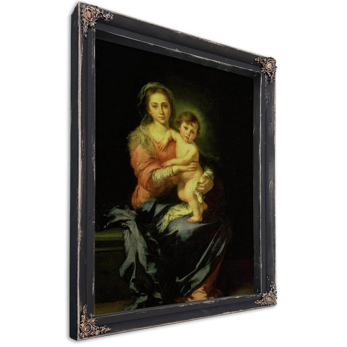 Madonna And Child By Bartolome Esteban Murillo