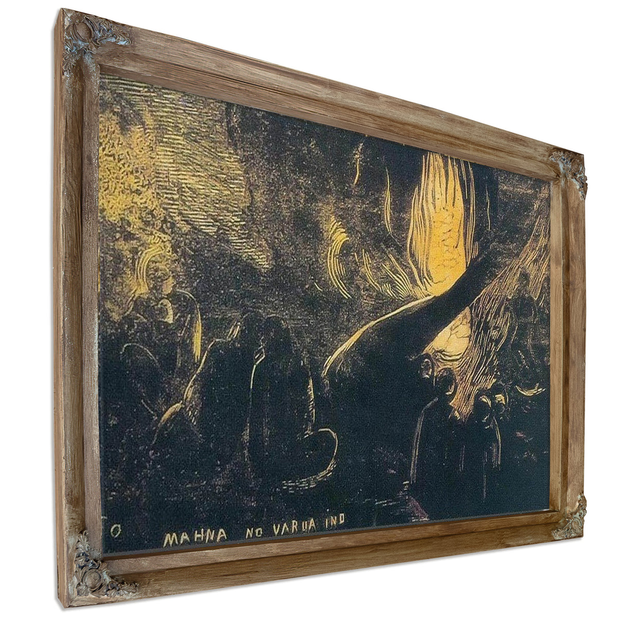 Mahna No Varrua Ino ( The Day Of The Bad Spirit) By Paul Gauguin