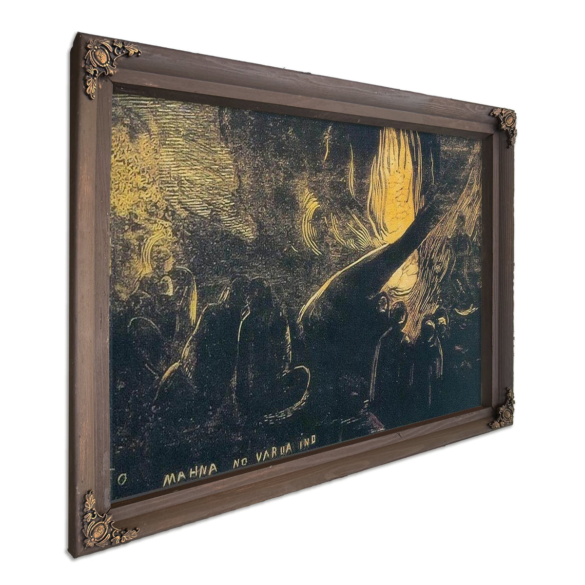 Mahna No Varrua Ino ( The Day Of The Bad Spirit) By Paul Gauguin