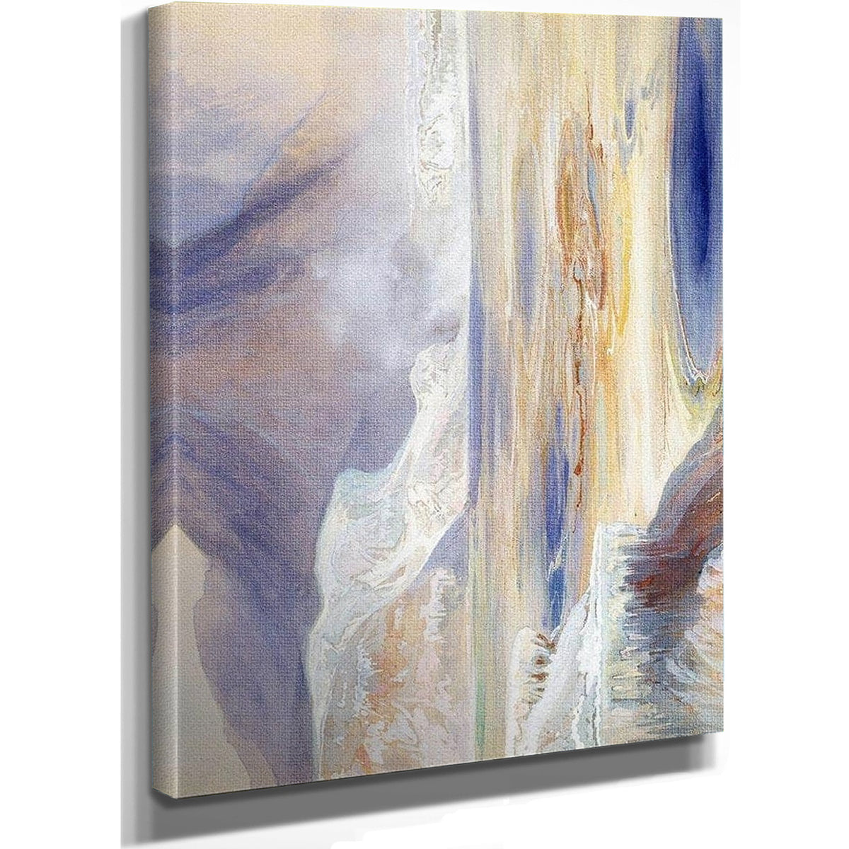 Mammoth Hot Springs, Yellowstone By Thomas Moran